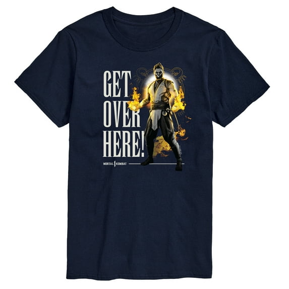 Mortal Kombat - Get Over Here - Men's Short Sleeve Graphic T-Shirt