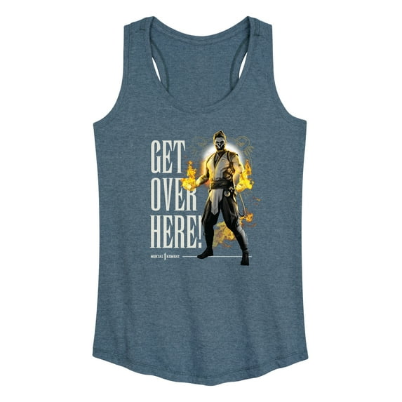 Mortal Kombat - Get Over Here - Women's Racerback Tank Top