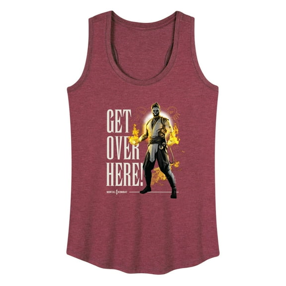 Mortal Kombat - Get Over Here - Women's Racerback Tank Top