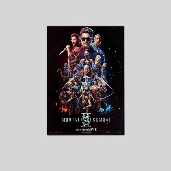 Mortal Kombat II 2026 Action Fantasy Movie Poster Size 8x12 Goldengate