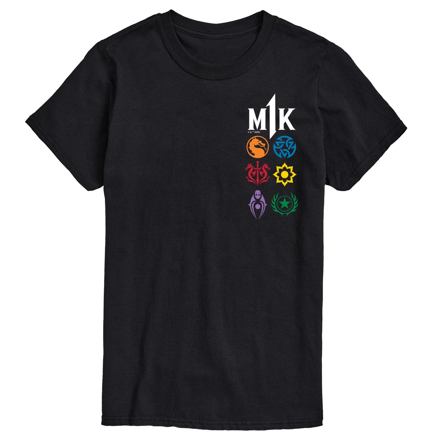 Mortal Kombat Icon Stack Men's Short Sleeve Graphic TShirt