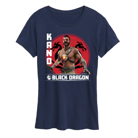 Mortal Kombat - Kano Black Dragon - Women's Short Sleeve Graphic T-Shirt