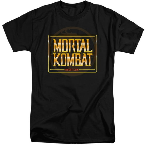 Mortal Kombat Klassic - Insert Coin - Tall Fit Short Sleeve Shirt - XXX-Large