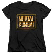 Mortal Kombat Klassic - Insert Coin - Womens Short Sleeve Shirt - Large