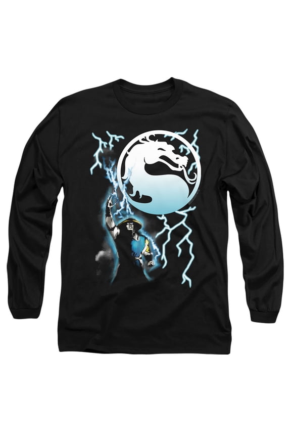 Mortal Kombat Klassic - Raiden - Long Sleeve Shirt - Medium