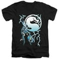 thumbnail image 1 of Mortal Kombat Klassic - Raiden - Slim Fit V Neck Shirt - XX-Large, 1 of 2