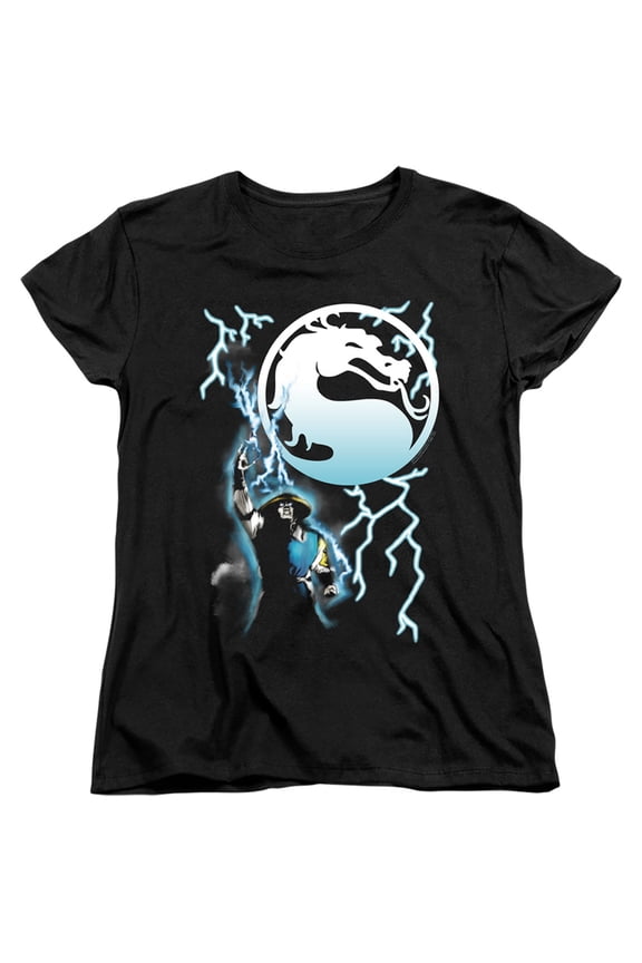 Mortal Kombat Klassic - Raiden - Women's Short Sleeve Shirt - Medium