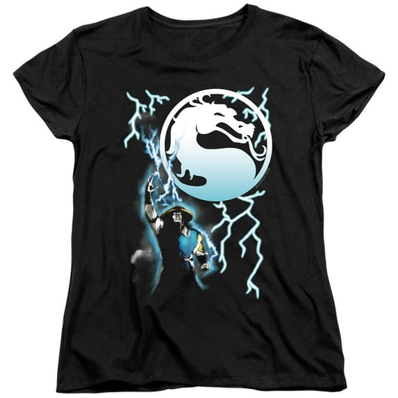 Mortal Kombat Klassic - Raiden - Women's Short Sleeve Shirt - X-Large