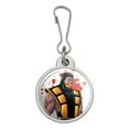 thumbnail image 1 of Mortal Kombat Klassic Scorpion Character Jacket Handbag Purse Luggage Backpack Zipper Pull Charm, 1 of 5