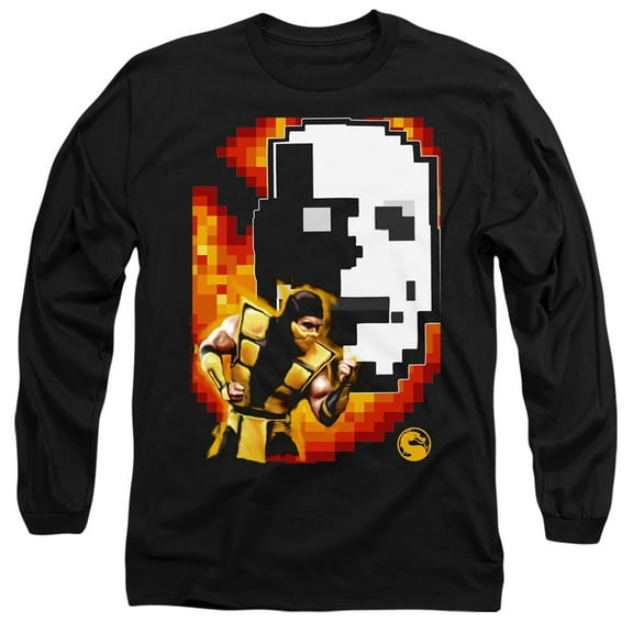 Mortal Kombat Klassic - Scorpion - Long Sleeve Shirt - Small