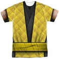 thumbnail image 1 of Mortal Kombat Klassic - Scorpion Outfit - Short Sleeve Shirt - X-Large, 1 of 2