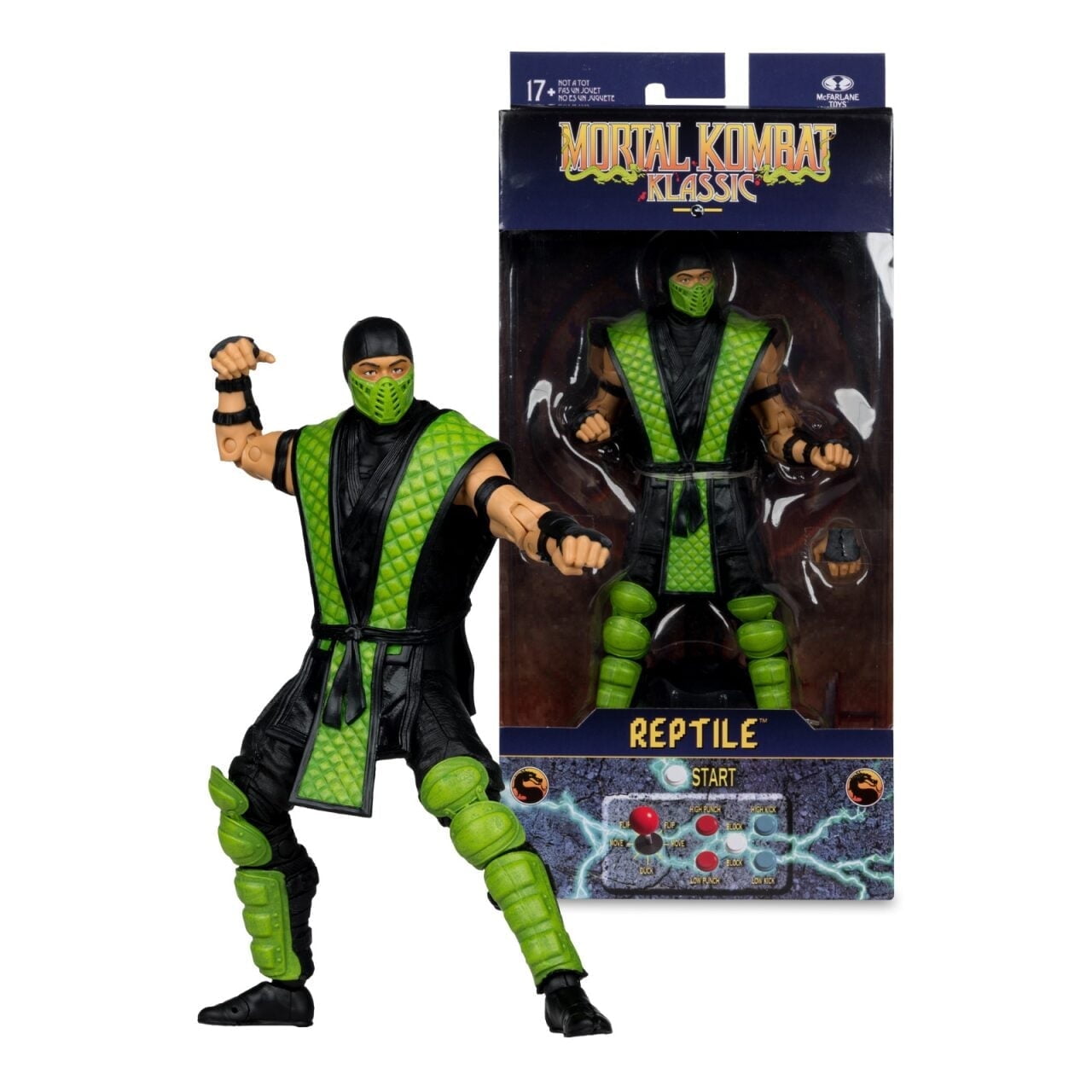 McFarlane Toys, Reptile Action Figure, 7