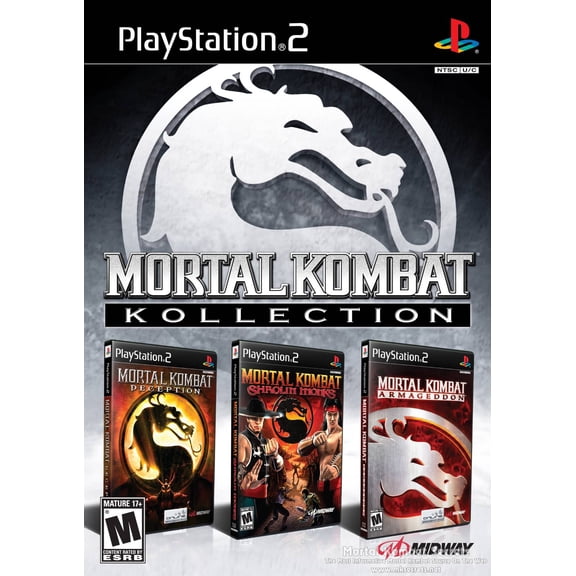 Restored Mortal Kombat Kollection PlayStation 2