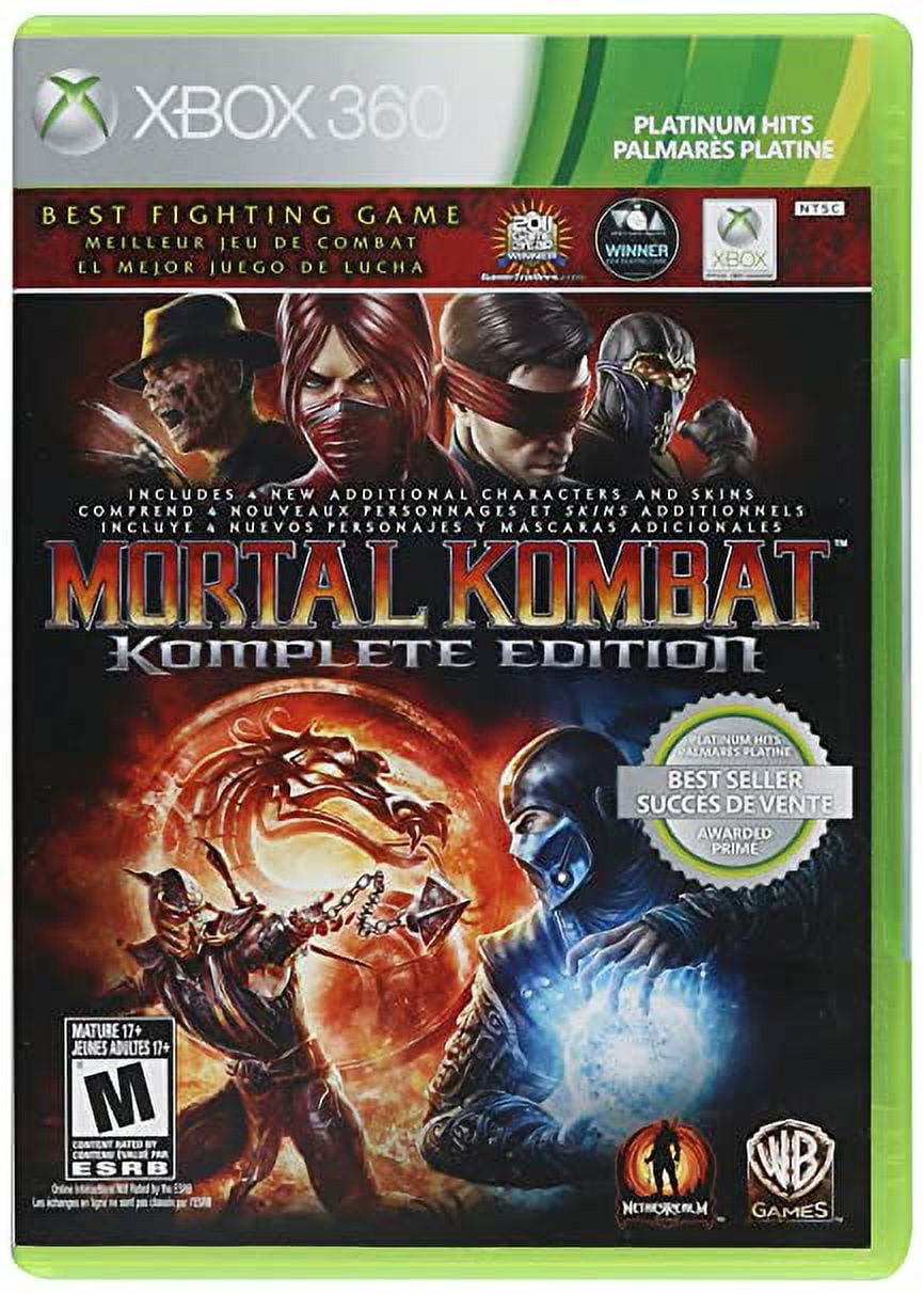 Mortal Kombat Komplete Edition- Microsoft Xbox 360 (Used)