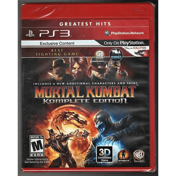 Mortal Kombat: Komplete Edition (PlayStation 3)