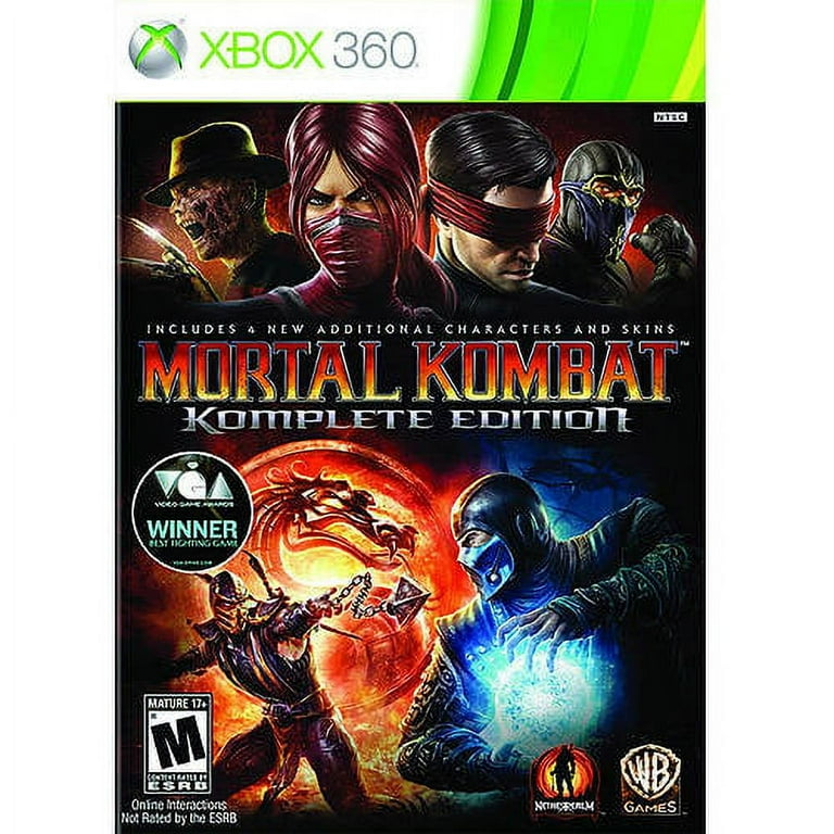 Mortal Kombat Komplete Edition (Xbox 360) - Pre-Owned 