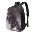 thumbnail image 1 of Mortal Kombat Laptop Backpack, Daypack Backpack For Work College, Extra Large Travel Backpack, Computer Backpack With Usb Port, 17x12x6.5 Inch Book Bag, 1 of 9