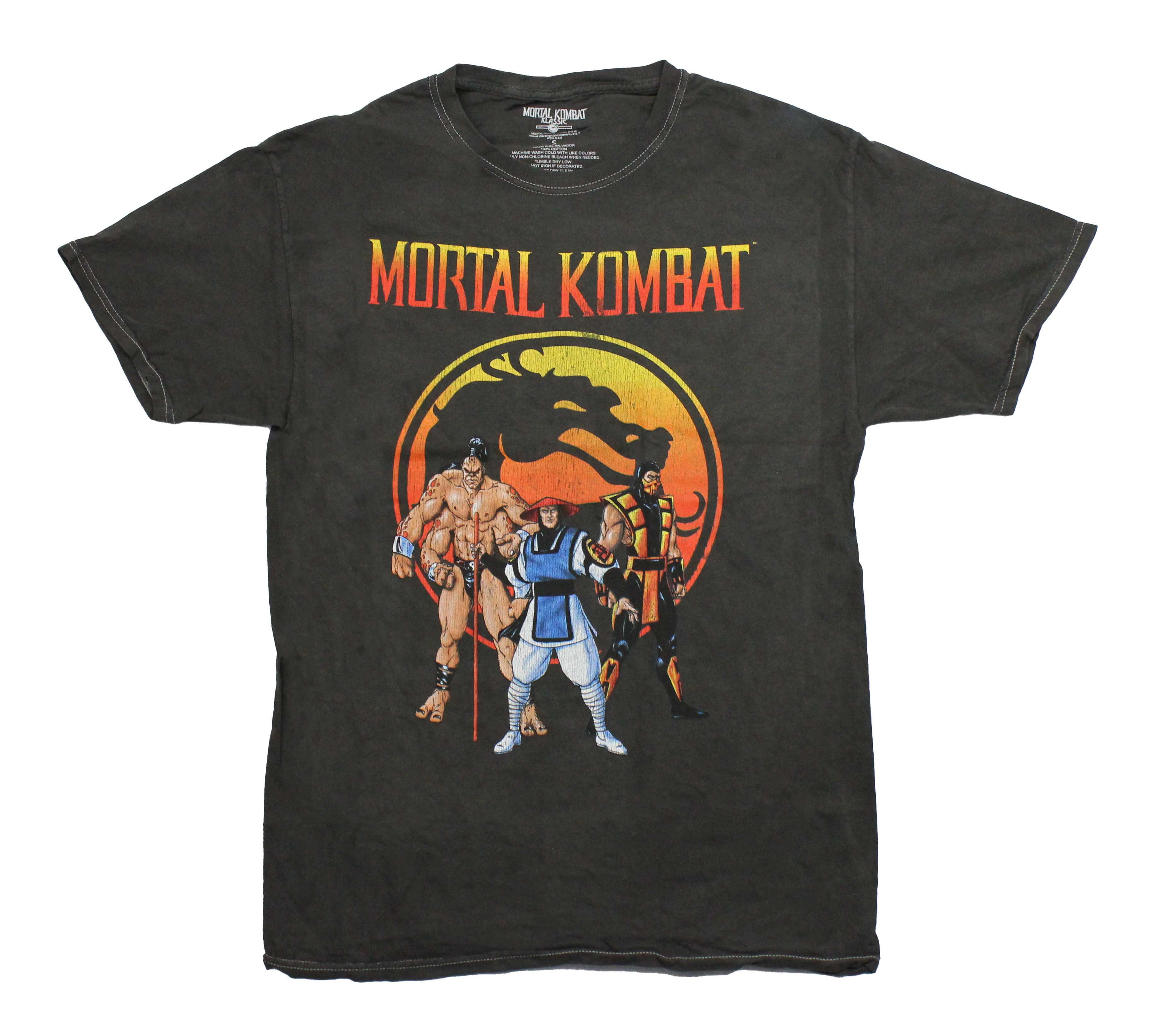 God Of Thunder Thor T-Shirt - Mortal Kombat Video Game Design, Soft Cotton Blend, Standard Fit - View #3
