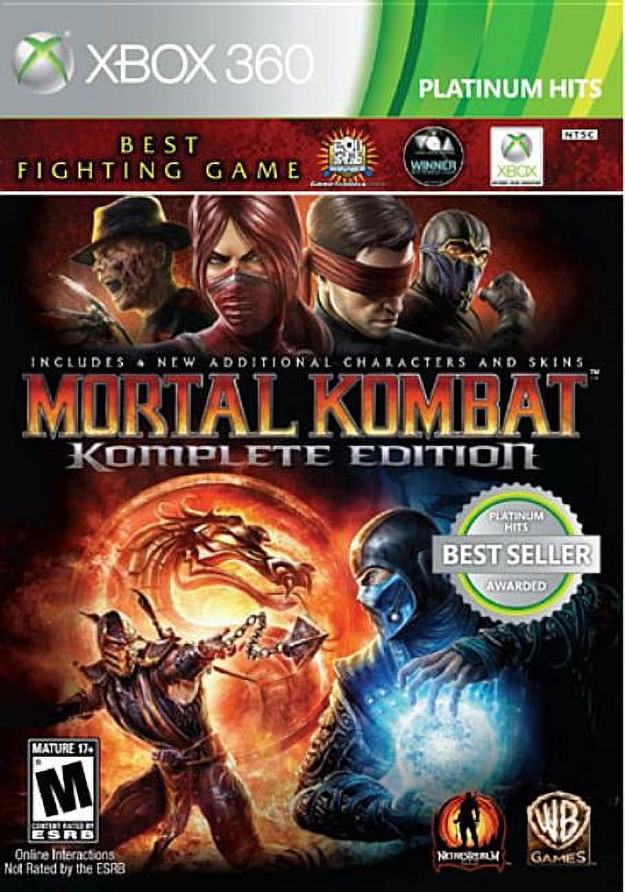 Mortal Kombat Komplete Edition para Xbox 360 (Platinum Hits