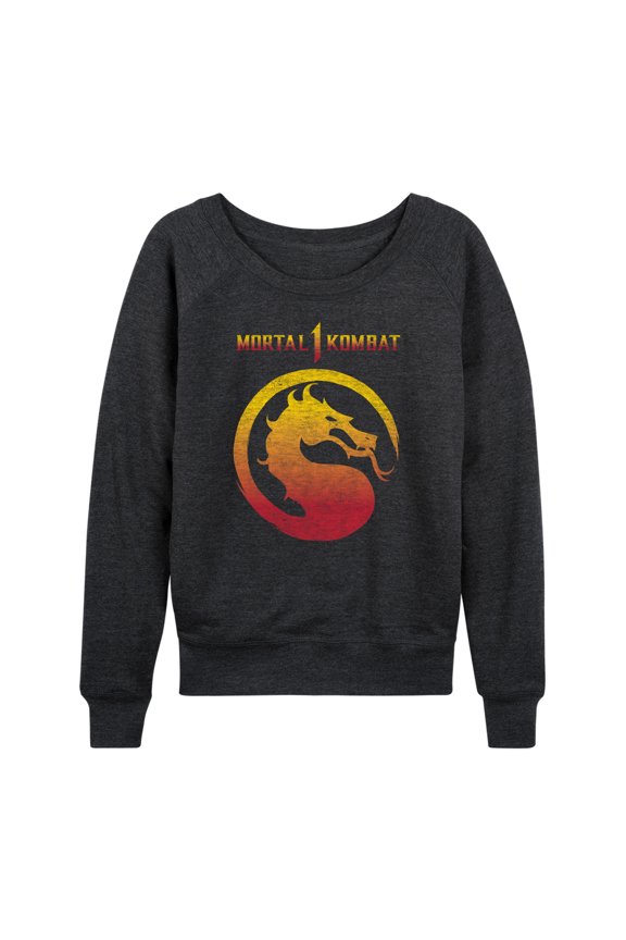 - Mk 1 Logo Vintage - Women's Lightweight French Terry Long Sleeve Shirt