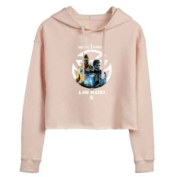 Mortal Kombat - Mk Lin Kuei - Juniors Cropped Pullover Hoodie