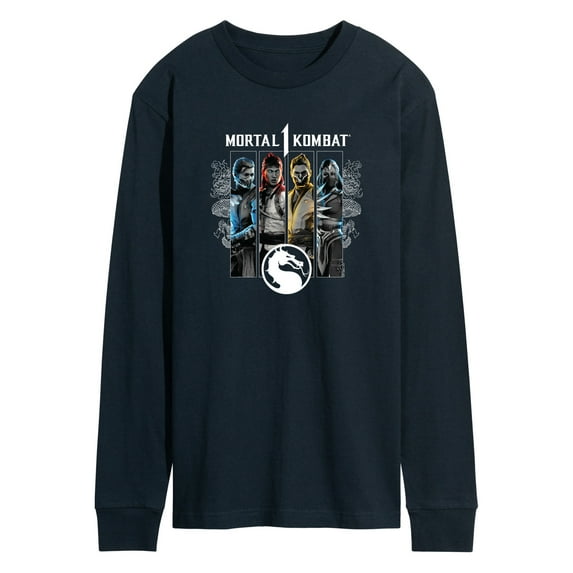Mortal Kombat - Mk1 Characters - Adult Long Sleeve Tee