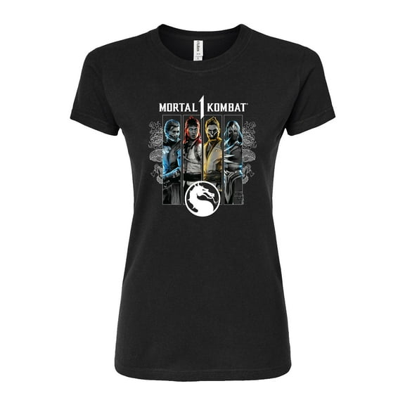 Mortal Kombat - Mk1 Characters - Juniors Fitted Graphic T-Shirt