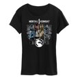 thumbnail image 1 of Mortal Kombat - Mk1 Characters - Women's Short Sleeve Graphic T-Shirt, 1 of 5