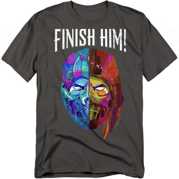 Mortal Kombat Movie (2021) T-Shirt Face Off Unisex Graphic Tee For Men & Women