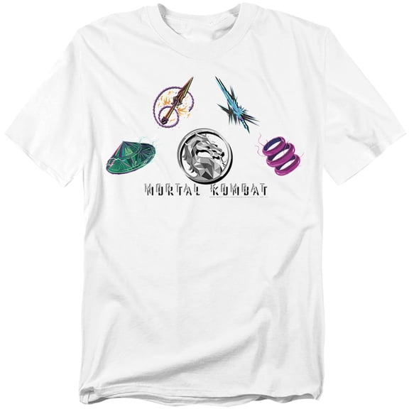 Mortal Kombat Movie (2021) T-Shirt Kombat Icons Unisex Graphic Tee For Men & Women