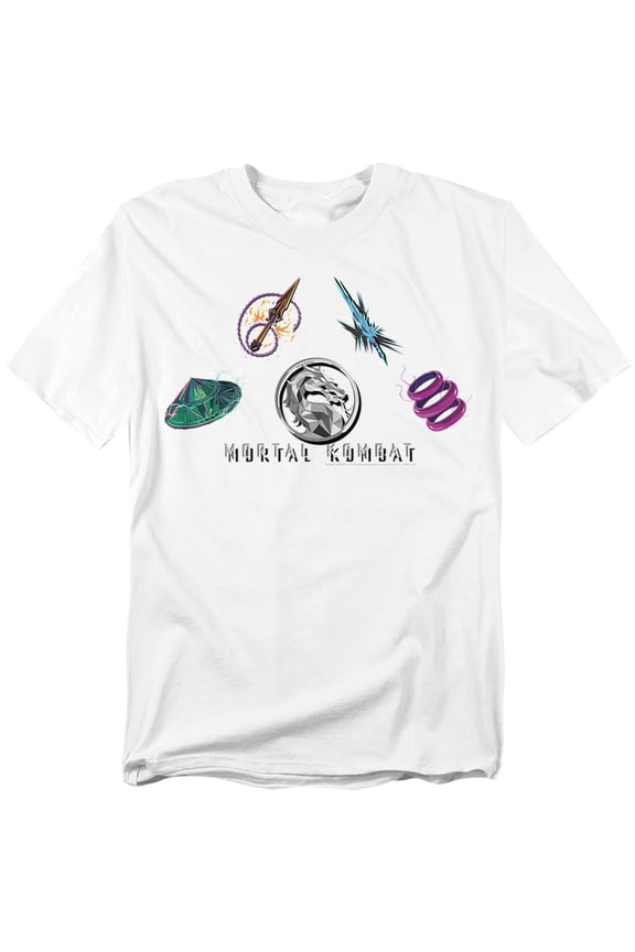 Mortal Kombat Movie (2021) T-Shirt Kombat Icons Unisex Graphic Tee For Men & Women