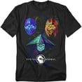 thumbnail image 1 of Mortal Kombat Movie Faces of Kombat Unisex Adult T-Shirt, Faces of Kombat, X-Large, 1 of 6