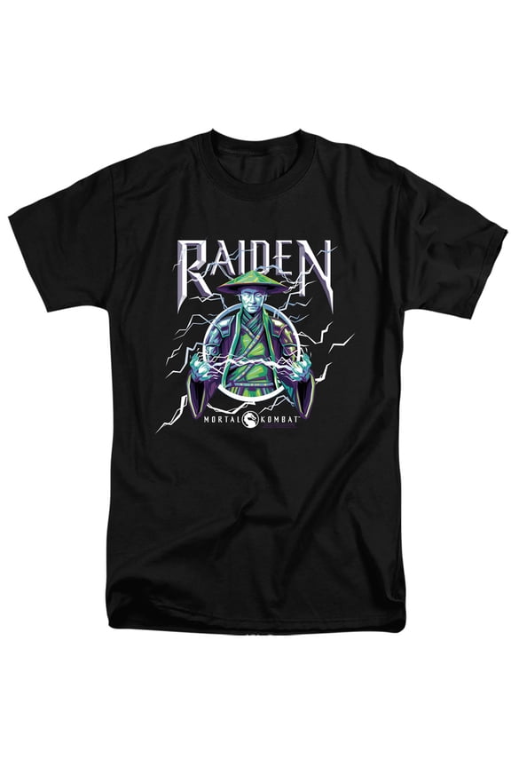 Mortal Kombat Movie Raiden Unisex Adult Tall T Shirt, Raiden, 2X-Large