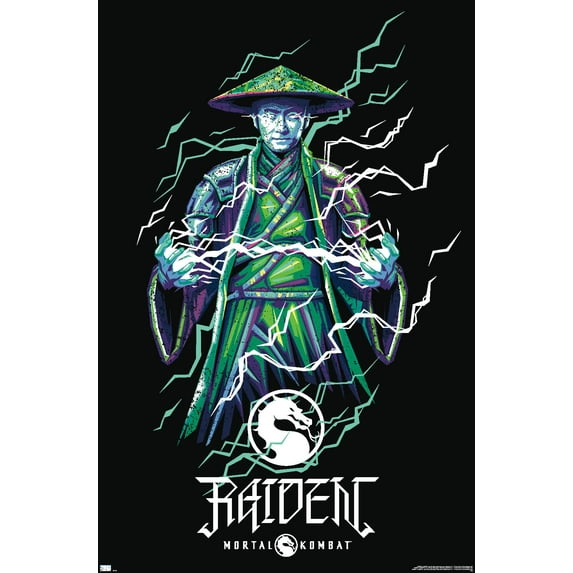 Mortal Kombat Movie - Raiden Wall Poster, 14.725" x 22.375"