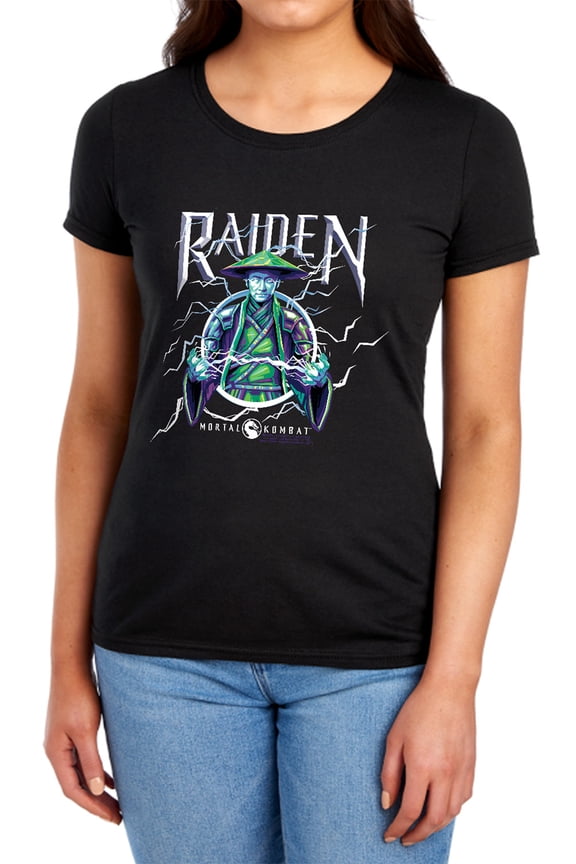 Mortal Kombat Movie Raiden Women's T Shirt, Raiden, Small