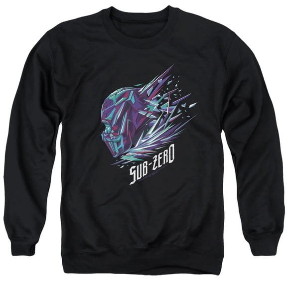 Mortal Kombat Movie Sub-Zero Unisex Adult Crewneck Sweatshirt, Sub-Zero, Medium