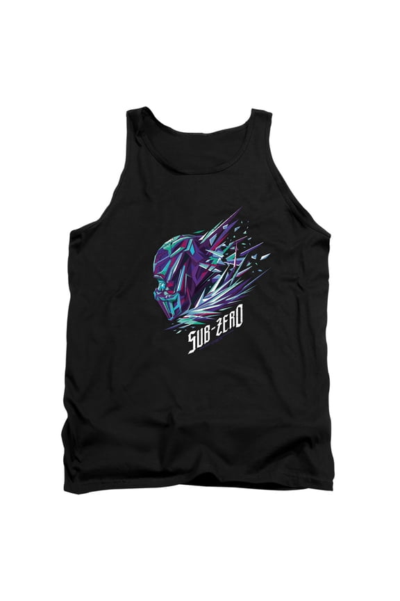 Mortal Kombat Movie Sub-Zero Unisex Adult Tank Top, Sub-Zero, X-Large