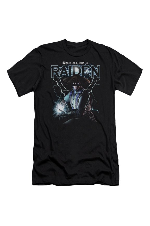 Mortal Kombat - Raiden - Premium Slim Fit Short Sleeve Shirt - Small