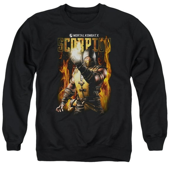Mortal Kombat - Scorpion - Crewneck Sweatshirt - Medium