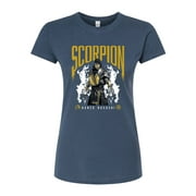 Mortal Kombat - Scorpion Hanzo Hasashi - Juniors Fitted Graphic T-Shirt