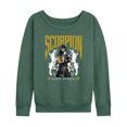 thumbnail image 1 of Mortal Kombat - Scorpion Hanzo Hasashi - Women's Lightweight French Terry Long Sleeve Shirt, 1 of 5