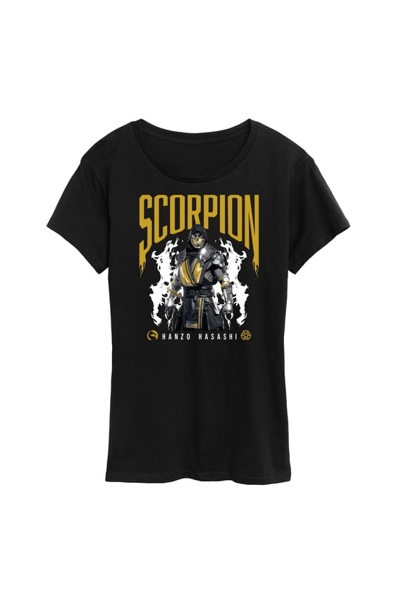- Scorpion Hanzo Hasashi - Women's Short Sleeve Graphic T-Shirt