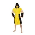thumbnail image 1 of Mortal Kombat Scorpion Hooded Plush Robe, 1 of 4