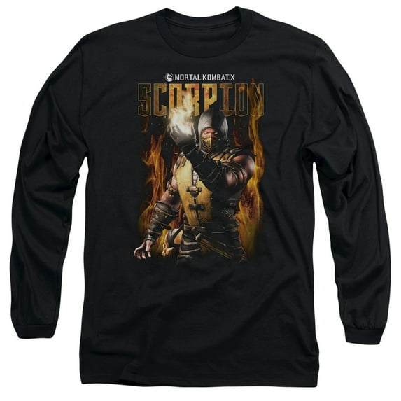 Mortal Kombat - Scorpion - Long Sleeve Shirt - X-Large