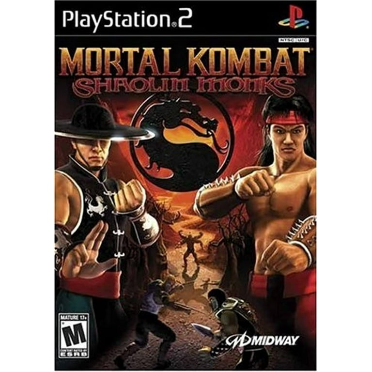 Mortal Kombat Shaolin Monks Playstation 2 Glossy Promo Ad Poster Unframed  G1937
