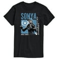 thumbnail image 1 of Mortal Kombat - Sonya - Men's Short Sleeve Graphic T-Shirt, 1 of 5