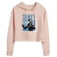thumbnail image 1 of Mortal Kombat - Sonya Mortal Kombat - Juniors Cropped Pullover Hoodie, 1 of 5