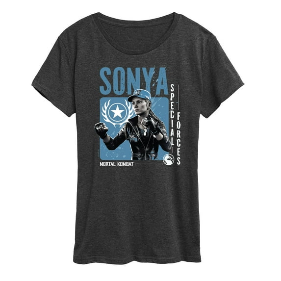 Mortal Kombat - Sonya - Women's Short Sleeve Graphic T-Shirt