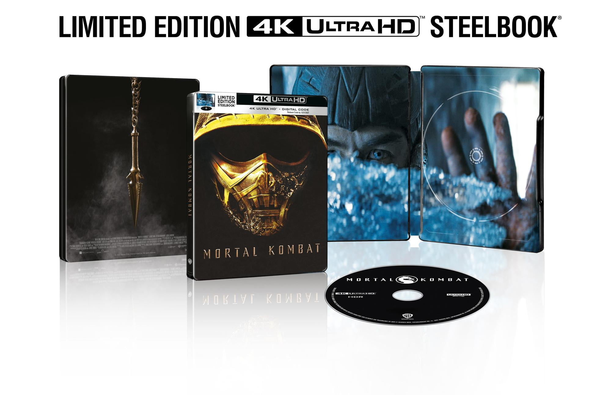 モータルコンバット スチールブック仕様 (4K ULTRA HD&ブルーレイ) Amazon.com: Mortal Kombat [SteelBook] [Includes Digital Copy