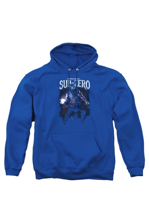 Sub-Zero Adult Pull-Over Hoodie, Royal, X Large